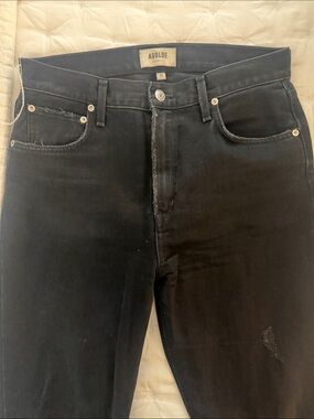 Agolde Men's Black Skinny Jeans - Minimalist Rise